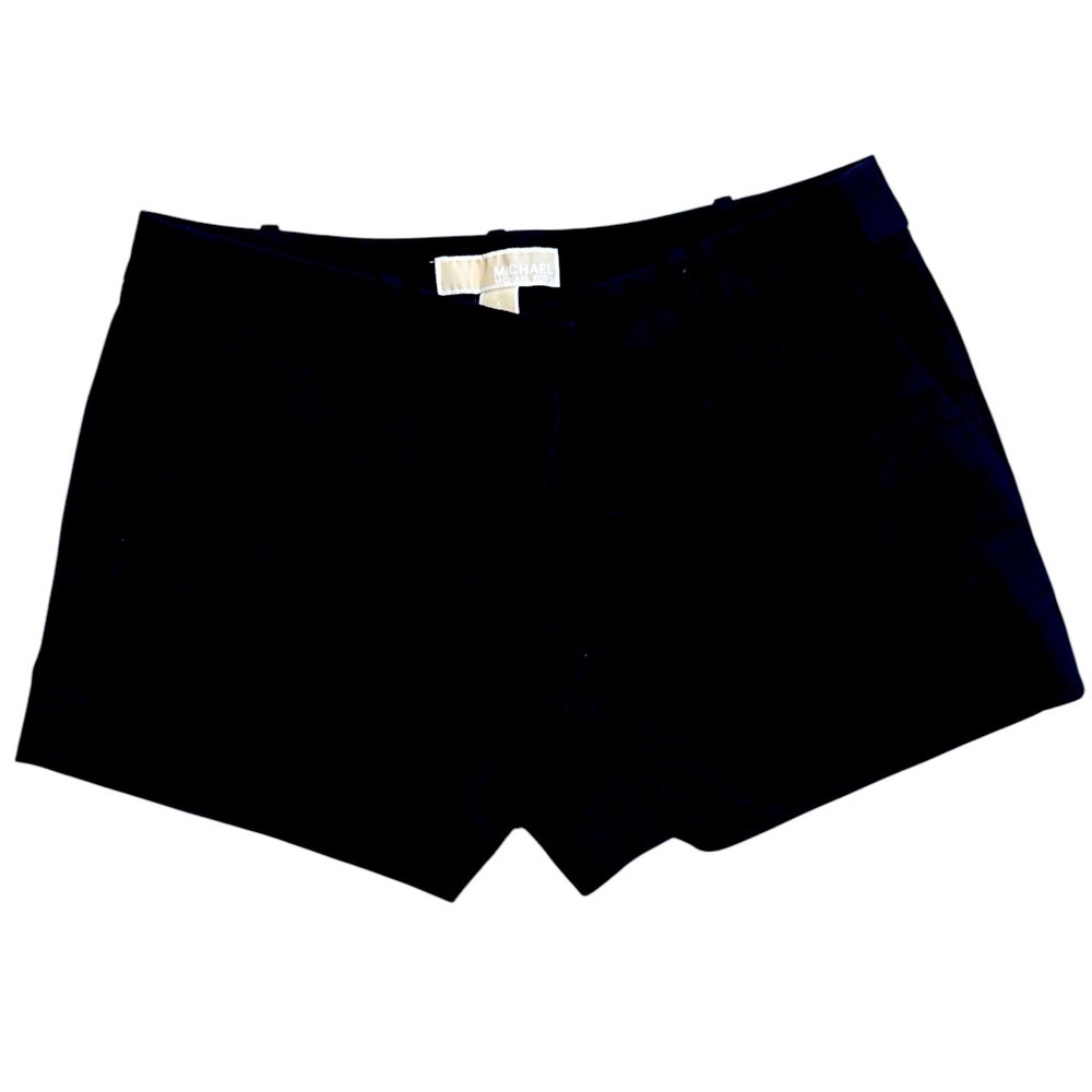 Michael Kors Size 4 black chino shorts